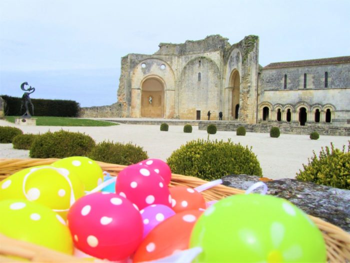 Chasse aux œufs de Pâques 2019 Abbaye de Trizay