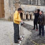 Recherches archéologiques à l’Abbaye de Trizay novembre 2019