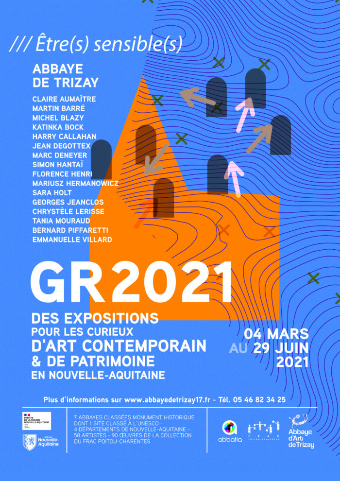 Abbaye de Trizay Expo FRAC GR2021 mars à juin 2021